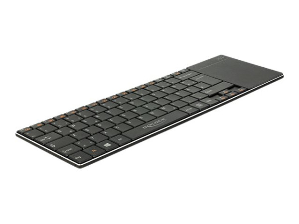 DeLOCK Delock Funktastatur m. Touchpad bk | für Smart