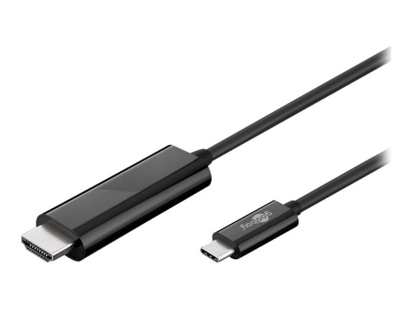 Kabel USB-C 3.1 zu HDMI Stecker 1,8m 4k60Hz goobay retail