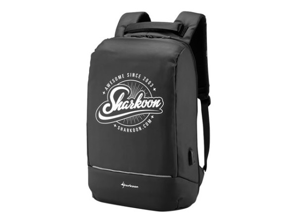 Sharkoon Backpack (schwarz, 16 Liter)