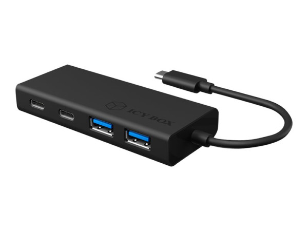 ICY BOX IB-HUB1426-CPD bk | 2x USB-C