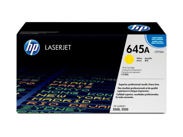 Toner HP C9732A Gelb 12000 Seiten