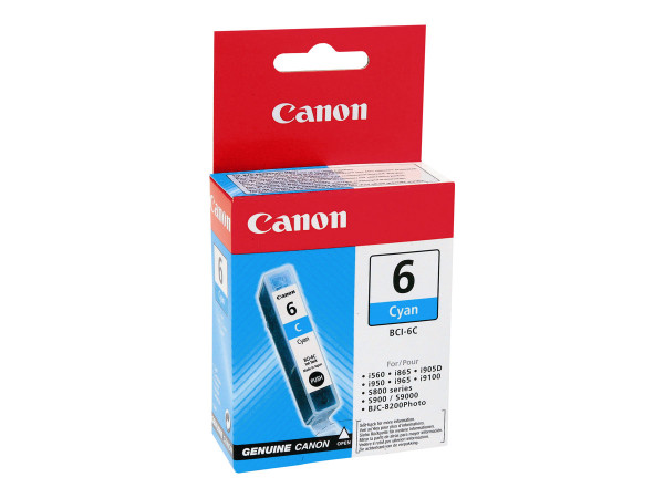 Tinte Canon BCI-6C Cyan