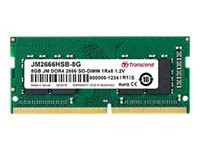 Transcend SO-DIMM 8 GB DDR4-3200 (grÃâ¼n, JM3200HSB-8G,