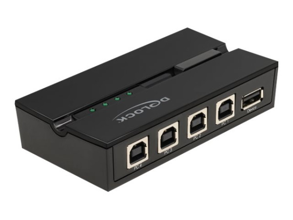 DeLOCK Delock USB 2.0 Switch f. 4 PC an 1 Gerät | 11493