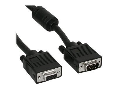 InLine S-VGA Verlängerung, 15pol HD Stecker / Buchse 0,5m