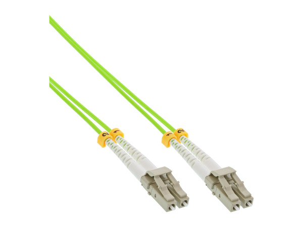 InLine LWL Duplex Kabel, LC/LC, 50/125m, OM5, 1m