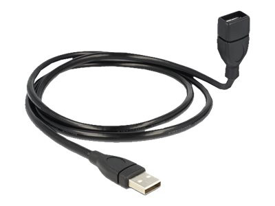 USB Kabel Delock A -> A St/Bu 1.00m ShapeCable