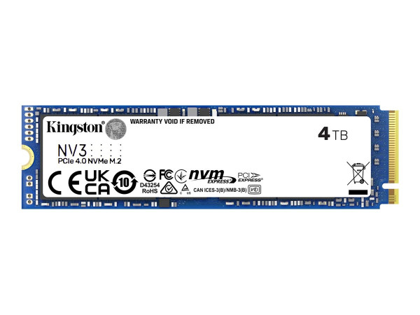 Kingston NV3 4 TB (PCIe 4.0 x4, NVMe, M.2 2280)