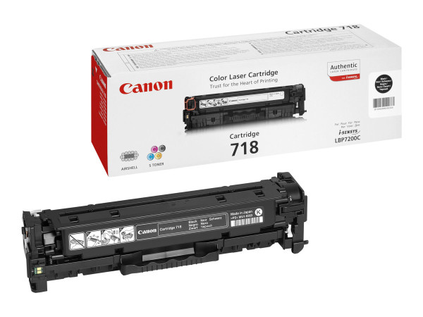 Toner Canon 718 schwarz 3400 Seiten