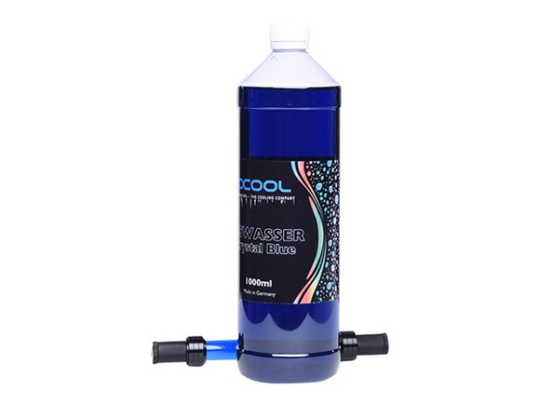 Alphacool Eiswasser Crystal bu 1000ml blau,