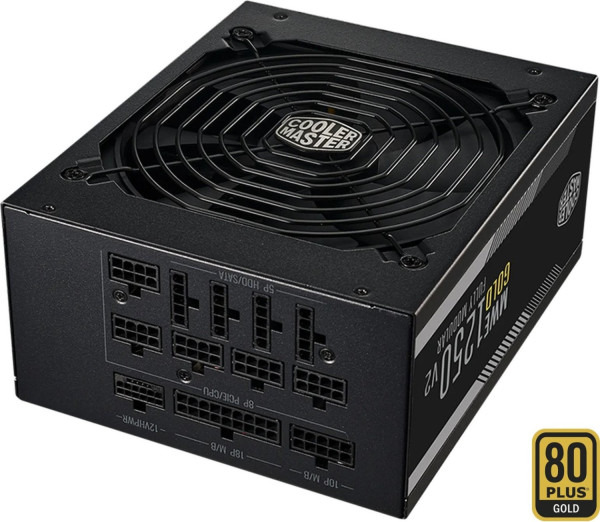 Cooler Master MWE 1250 V2 Black (schwarz, 1x 12-Pin High
