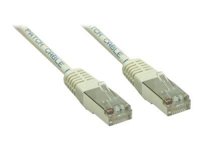 Patchkabel RJ45 S/FTP Cat6 5,00m grau (PIMF)