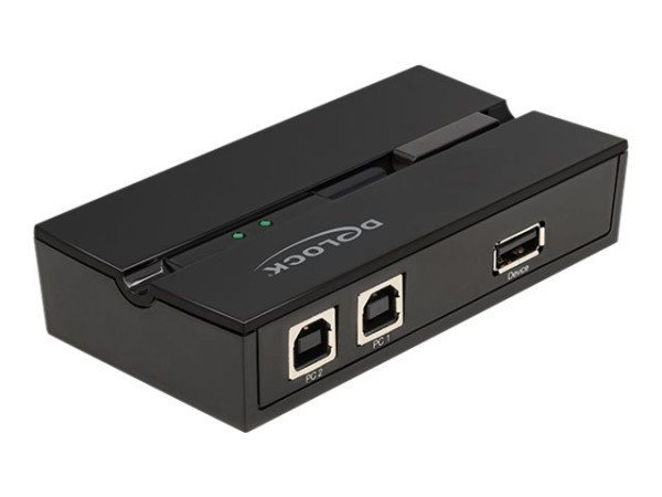 Delock USB 2.0 Switch f. 2 PC an 1 Gerät | 11491