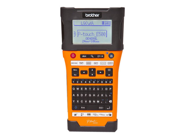 Brother P-touch E500VP für Industrie, Elektrohandwerk und