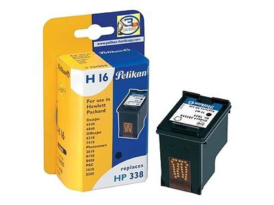 Patrone HP Pelikan C8765A - HP338 comp. Schwarz H16