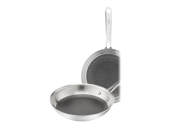 Tefal Tefa Pfanne Eternal Mesh 28cm inox/bk