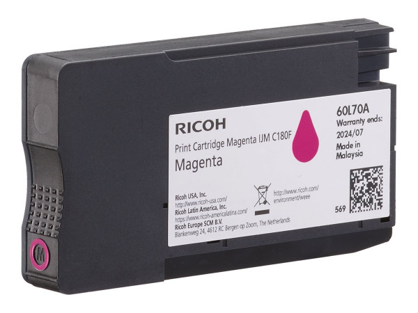 Ricoh Tinte IJM C180F magenta 408519