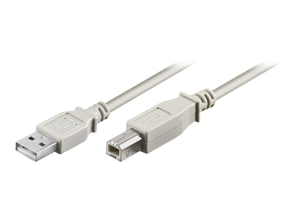 Goobay (ohne Kennzeichnung) USB AB 300 HiSpeed 2.0 GRAU