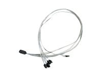 Adaptec Kabel mini SAS HD 4x auf 4x SATA 80cm Silber