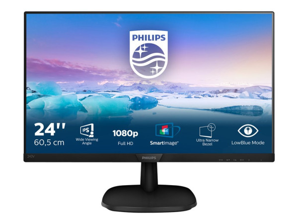 Philips 60,5cm (23,8") 243V7QDSB 16:09 DVI+HDMI IPS