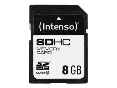 SD Card 8GB Intenso Class10