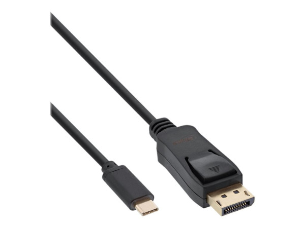 Kabel Monitor USB-C St => DP St 1,00m Inline (DP Alt Mode)
