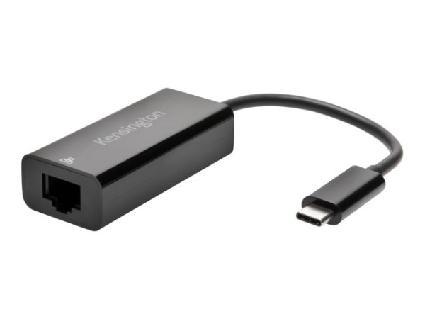 Kensington KENS CA1100E USB-C Ethernet Adapter bk |