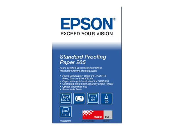 Epson Standard Proofing Paper (C13S045007) Papierrolle