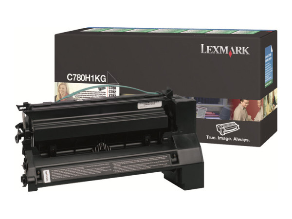 Lexmark C780H1KG Tonerkartusche schwarz return program,