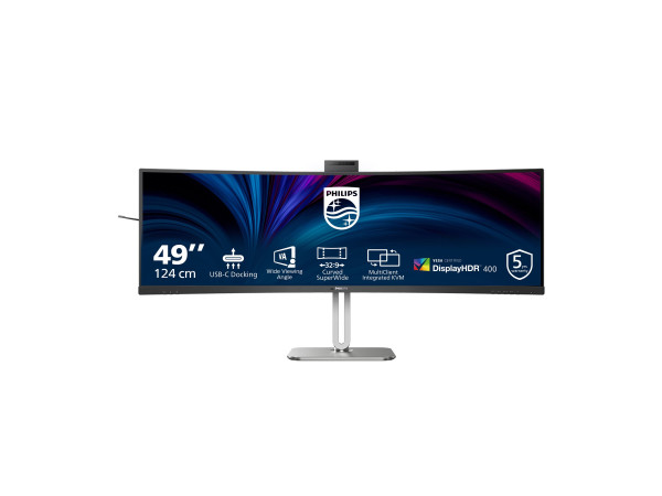 Philips 49B2U5900CH 124cm (48,8") DQHD Curved Monitor 32:9 H