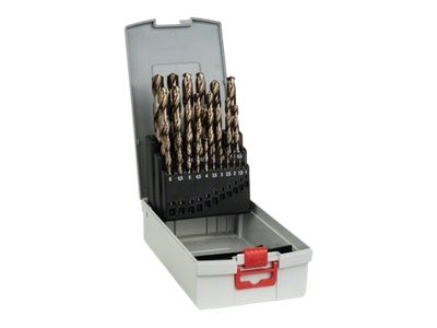 Bosch ProBox Metallbohrer-Set HSS-Co, DIN 338, 25 tlg