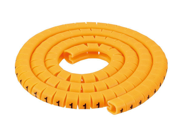 InLine® Kabelmarkierer 3,0-5,2mm, Nr.0-9, 1000 Stück