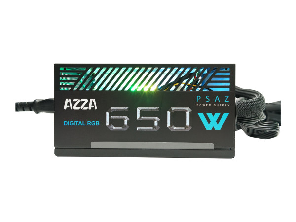 AZZA PSAZ-650w ARGB 650W ATX schwarz, 2x