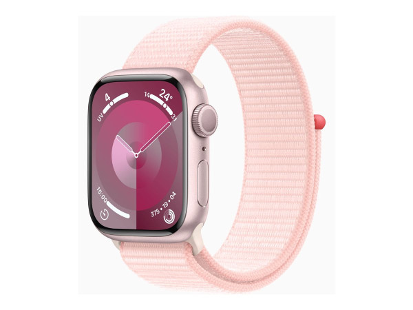 Apple Watch Series 9 (rosa/rosÃâÂ©, Aluminium, 41 mm, Sport