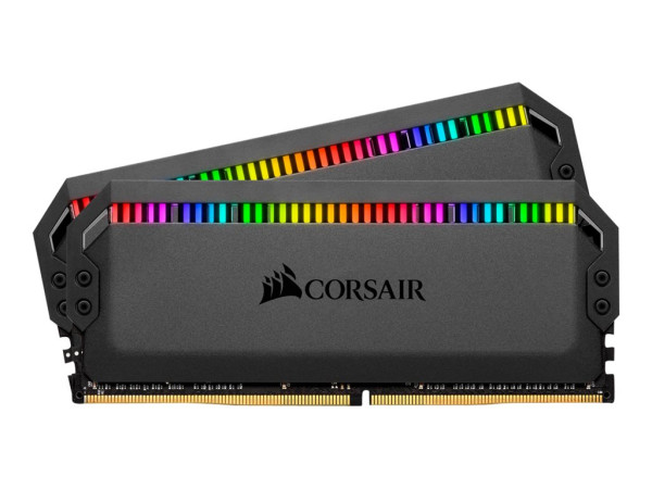 Corsair D464GB 3200-16 Dominator Plat.RGB K2 COR schwarz,