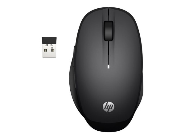HP Dual Mode Mouse | 6CR71AA#ABB schwarz USB-Empfänger,