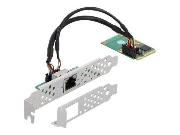 DeLOCK MiniPCIe I/O PCIe LAN 1xRJ45 i210 | 95266