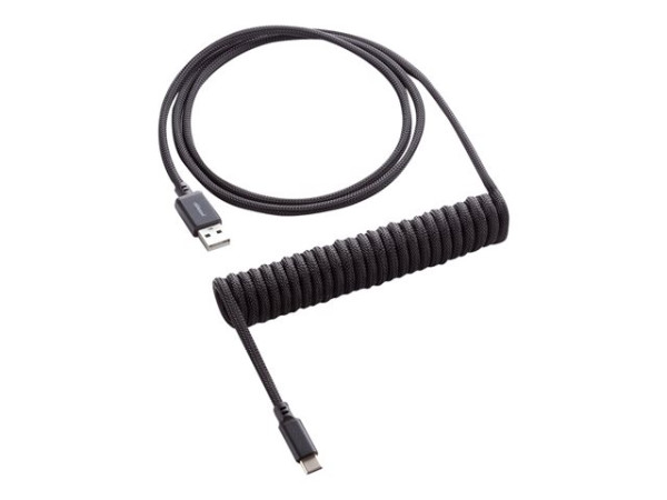 Cablemod CableMod Clas. Coiled Keyb. Cab bk 1,50m | USB-A >