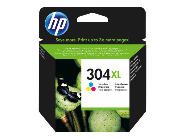 Hewlett-Packard HP Nr.304XL Tinte Tricolor N9K07AE