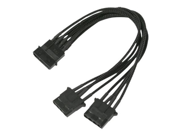 Kabel - Stromkabel Nanoxia 4-Pin Y-Powerkabel 20 cm