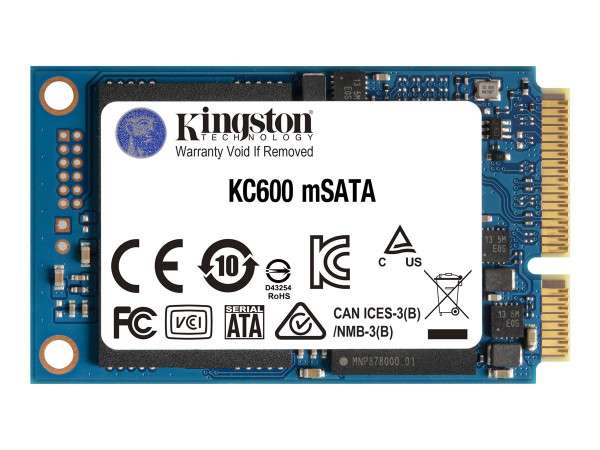 Kingston SSD 256GB 500/550 KC600MS mSA KIN