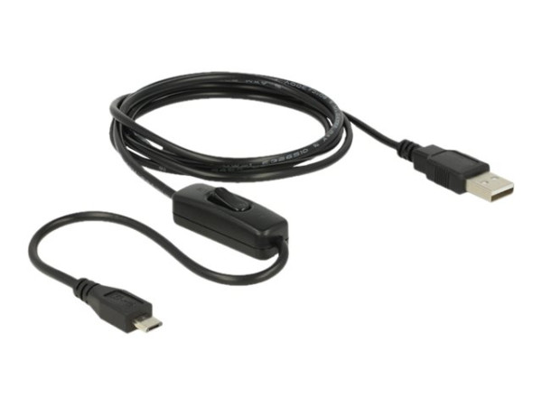 Kabel USB 2.0 St."A"=> Micro "B" nur Spannung Schaltbar