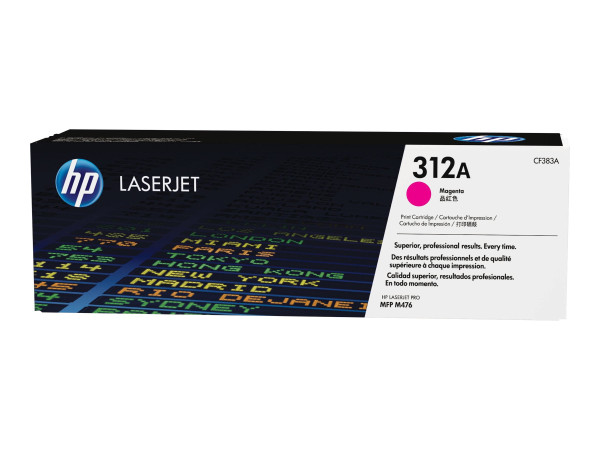 Hewlett-Packard Toner magenta CF383A Toner Magenta ca.