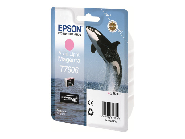 Epson Tinte Light Magenta C13T76064010 Tinte 25,9 ml