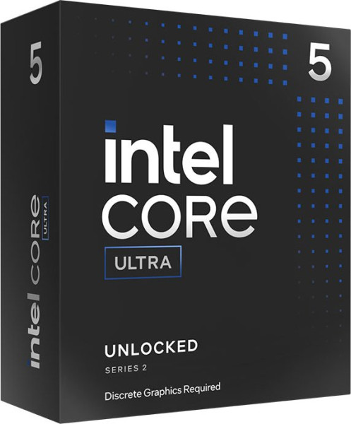 Intel Core Ultra 5 245KF, 6C+8c/14T, 4.20-5.20GHz, boxed WoF