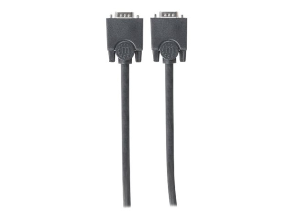 SVGA Kabel Manhattan HD15 St/St 4.5m schwarz