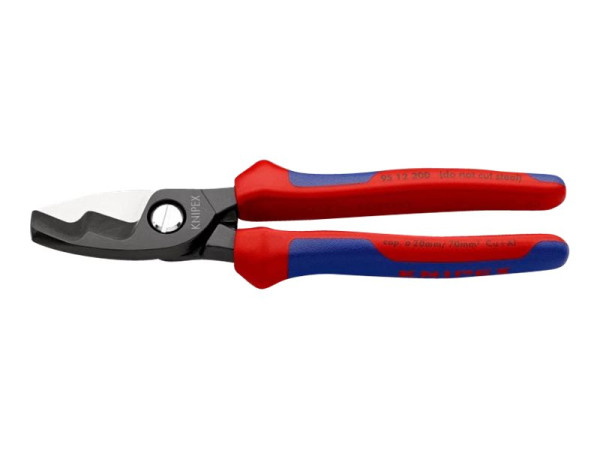 Knipex Knip Kabelschere 9512200 | mit Doppelschneide für