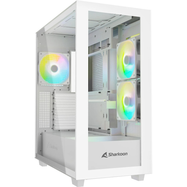 Sharkoon Rebel C60 White RGB ATX