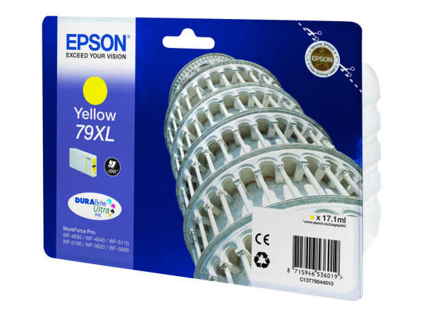 Epson Tinte gelb 79XL C13T79044010 für Epson-Drucker Gelb