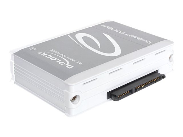 Speichermedien DeLOCK Adapter Thunderbolt > SATA 22 Pin